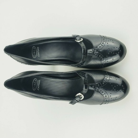 Circa Joan David Leather Maryjane Round Toe Heel - Picture 5 of 11